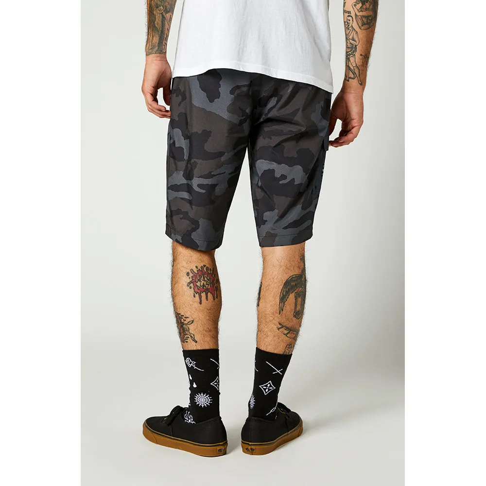 FOX ESSEX TECH PRINT SHORTS [BLACK CAMO]