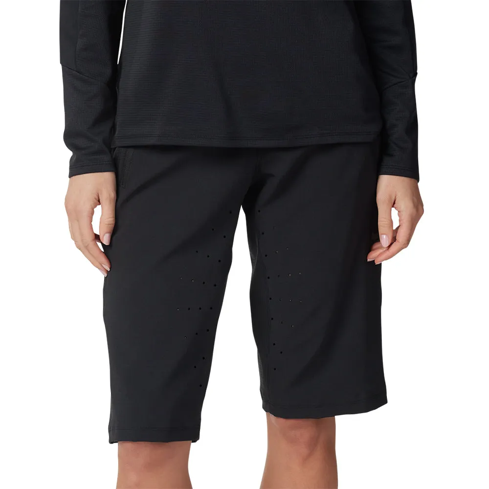 Fox Womens Defend Shorts - Black