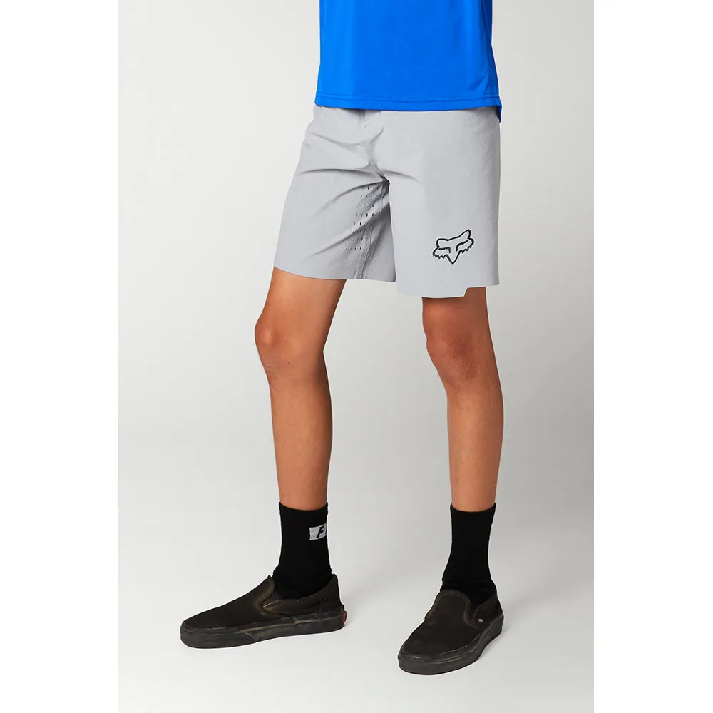 Fox Youth Flexair Shorts - Steel Grey