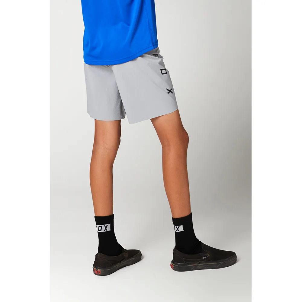 Fox Youth Flexair Shorts - Steel Grey