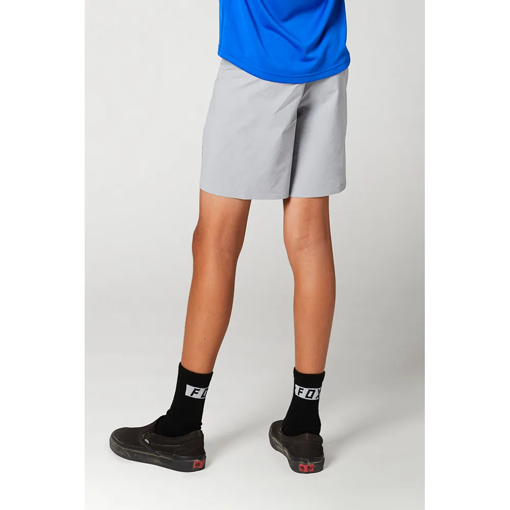 Fox Youth Flexair Shorts - Steel Grey