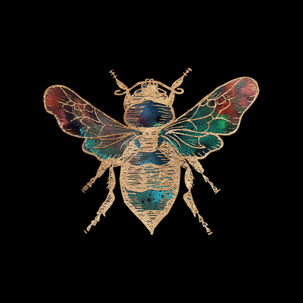 Galactic Honey Bee Fine Art Print by Aimee Schreiber