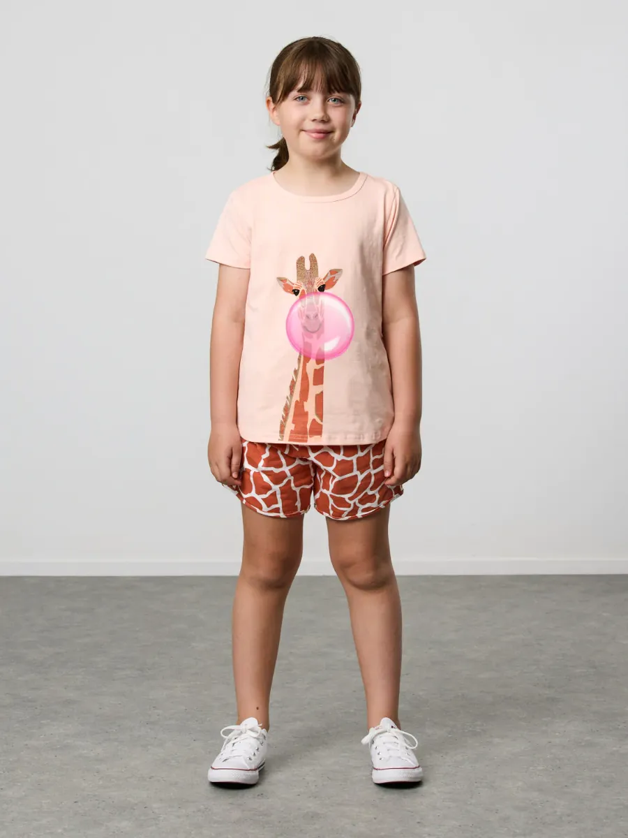 Giraffe Print Short