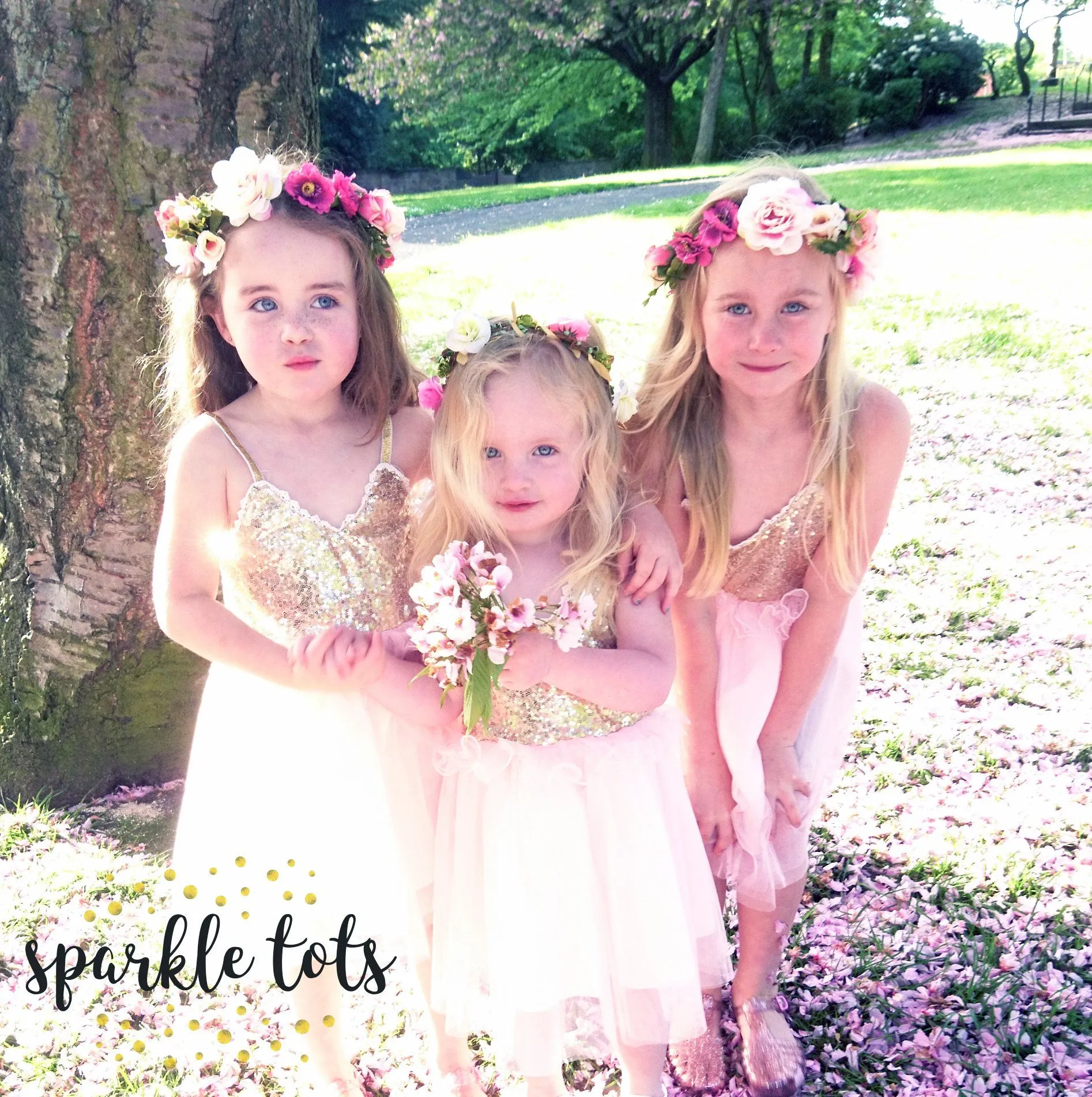 Girls Sequin Party Dress