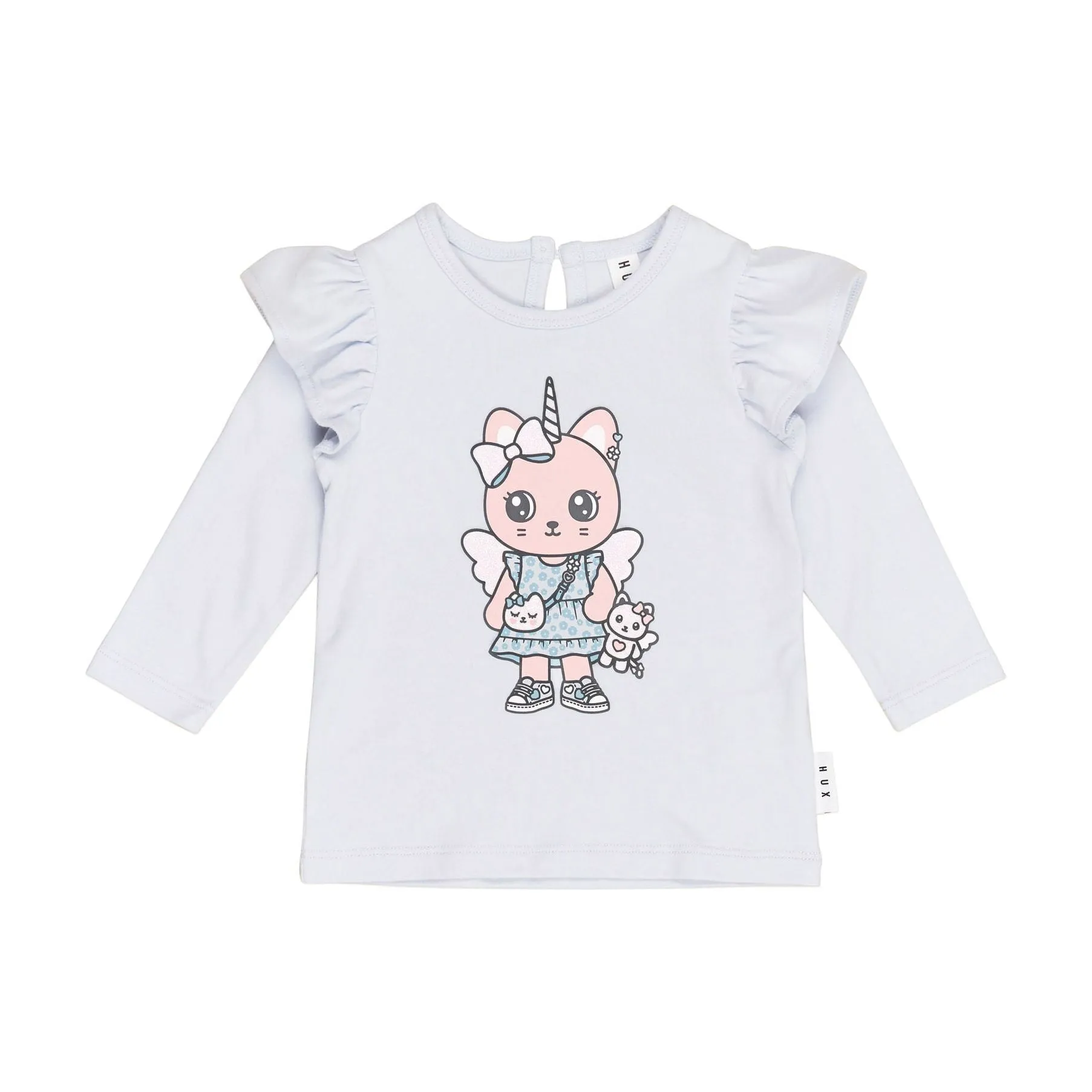 Glitter Caticorn Frill Top Frozen