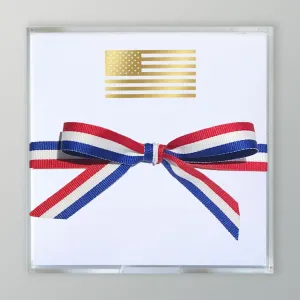 Gold Foil Paddie Flag