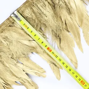 Gold Silver Rooster Tail