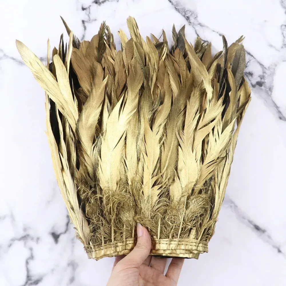 Gold Silver Rooster Tail