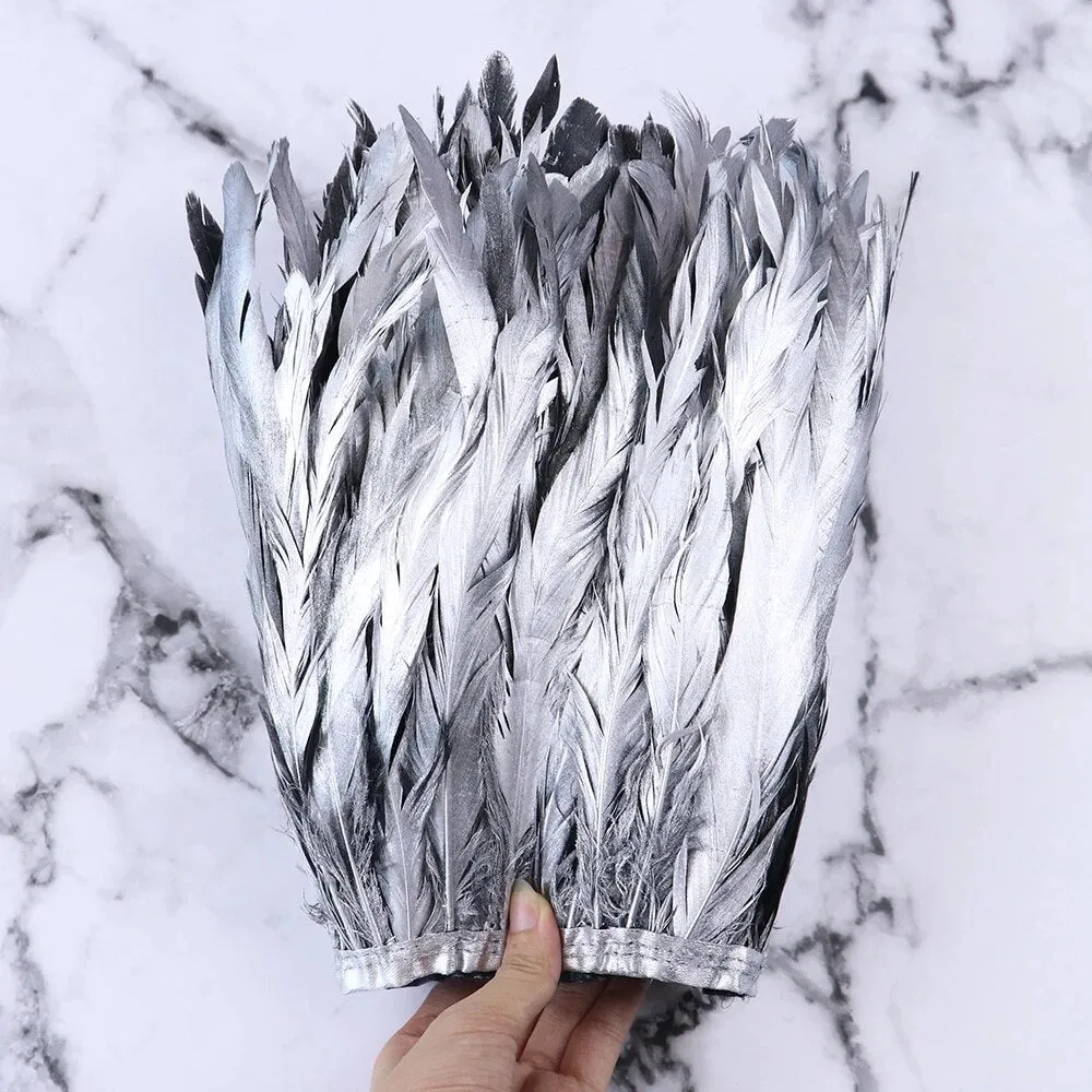 Gold Silver Rooster Tail