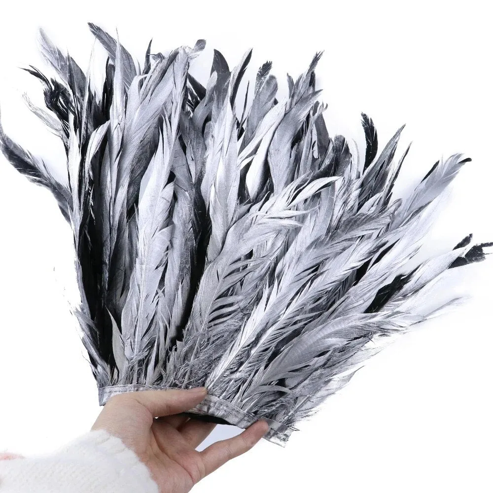 Gold Silver Rooster Tail