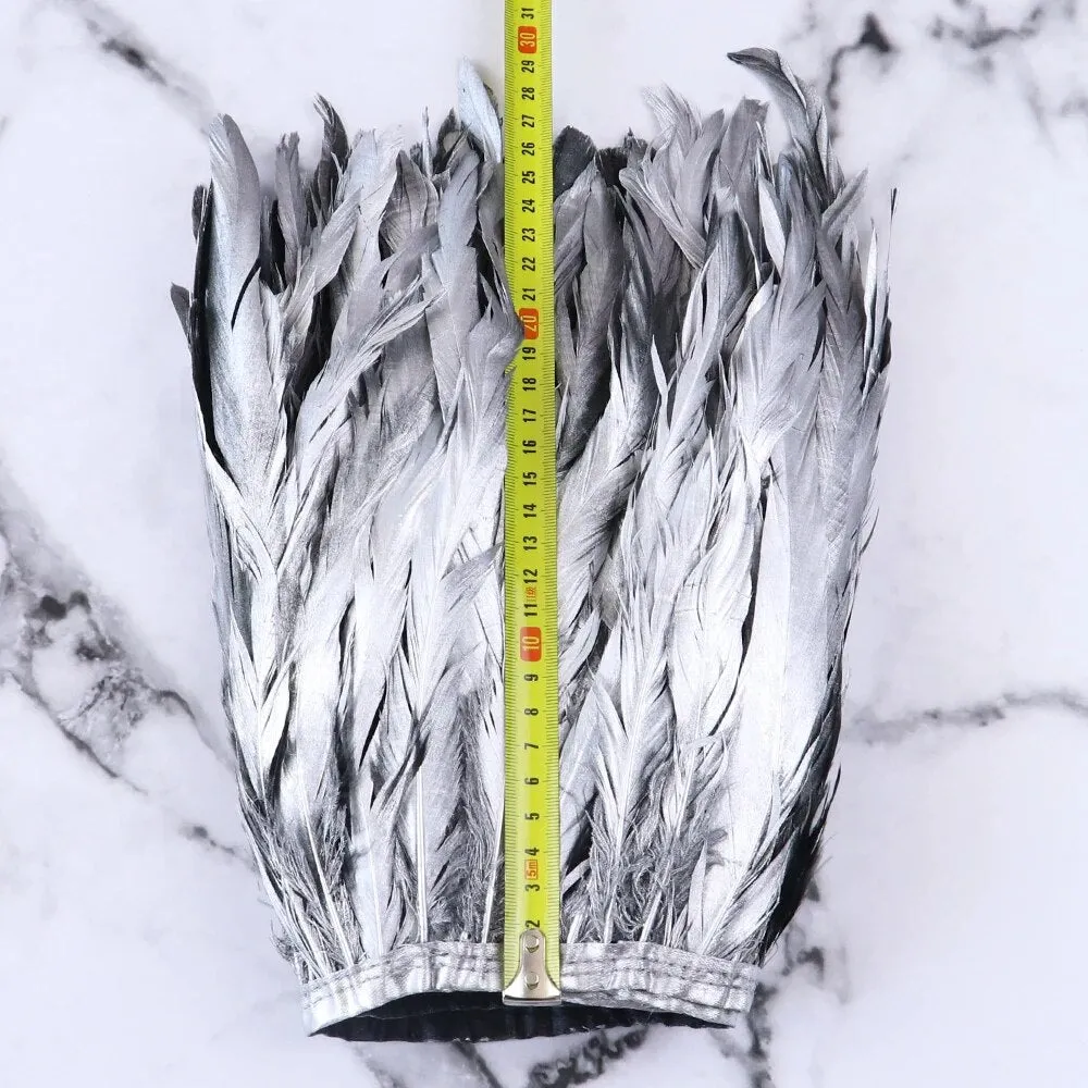 Gold Silver Rooster Tail