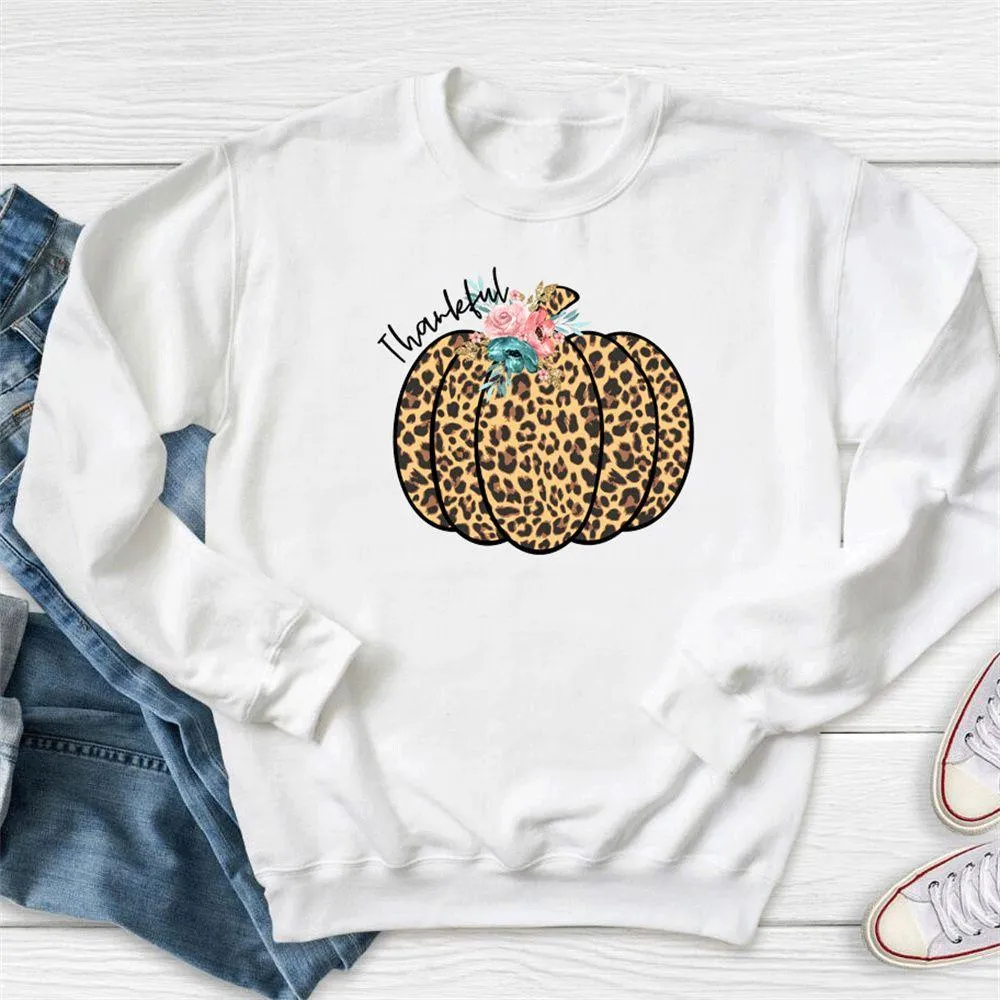 Graphic long Sleeve Shirts Thankful