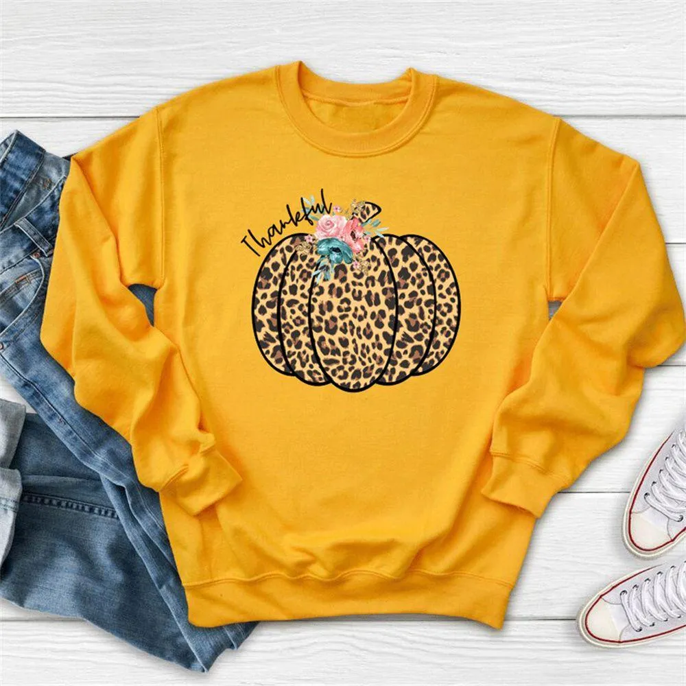 Graphic long Sleeve Shirts Thankful