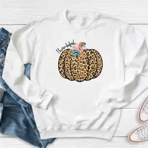 Graphic long Sleeve Shirts Thankful