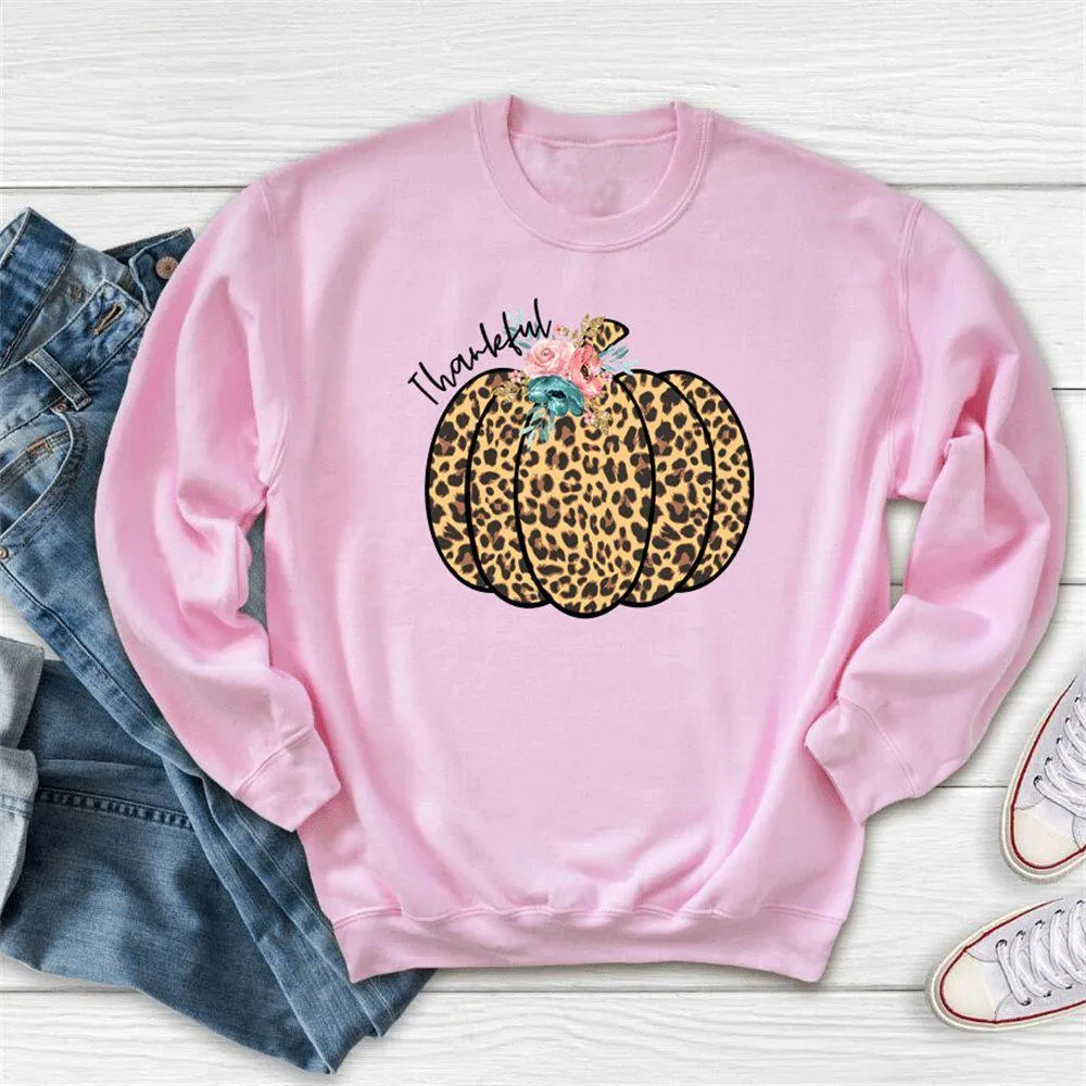 Graphic long Sleeve Shirts Thankful