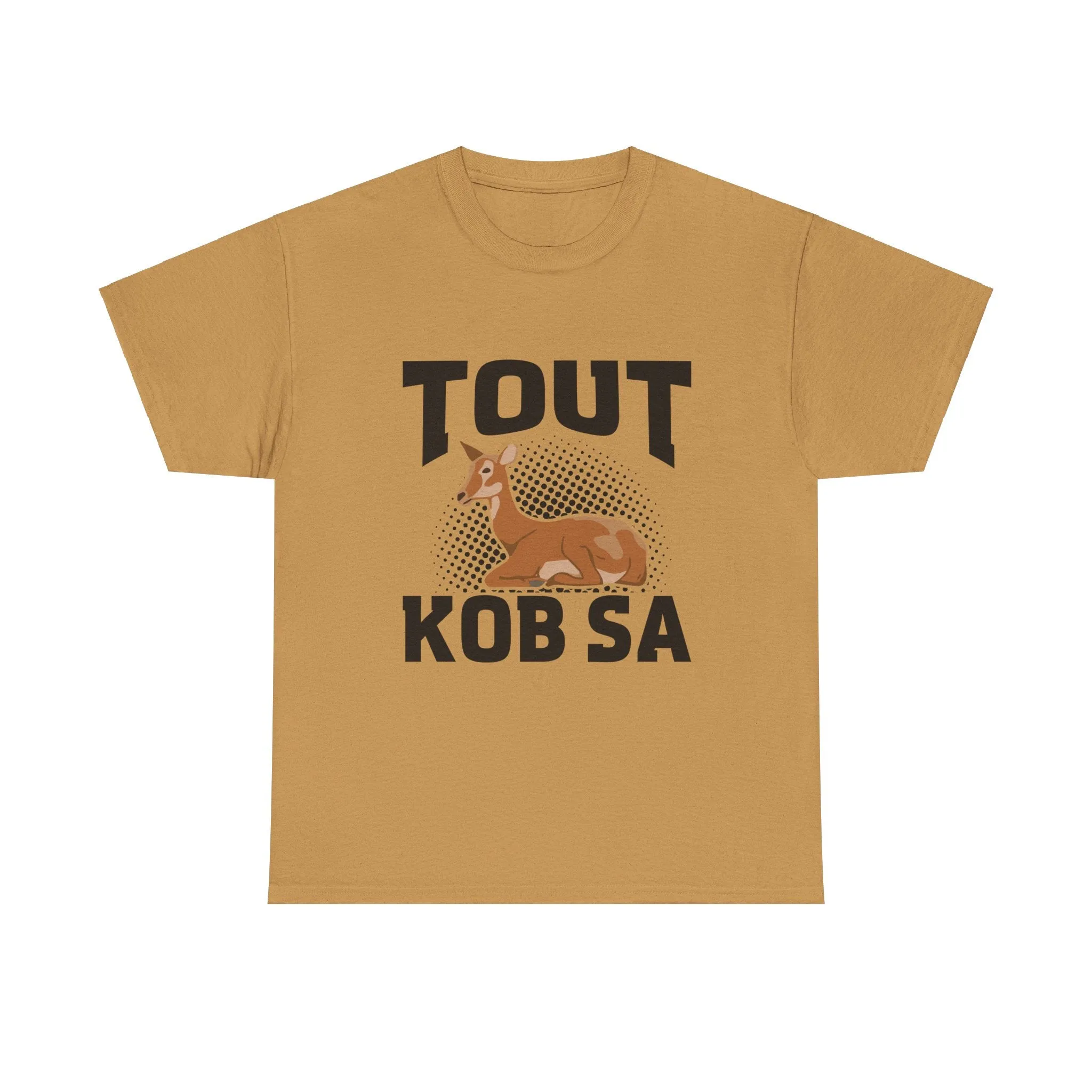 Haitian Humor T-Shirt Tout Kob Sa Design Premium Ethically Made Tee Unisex Cotton Comfort Fit