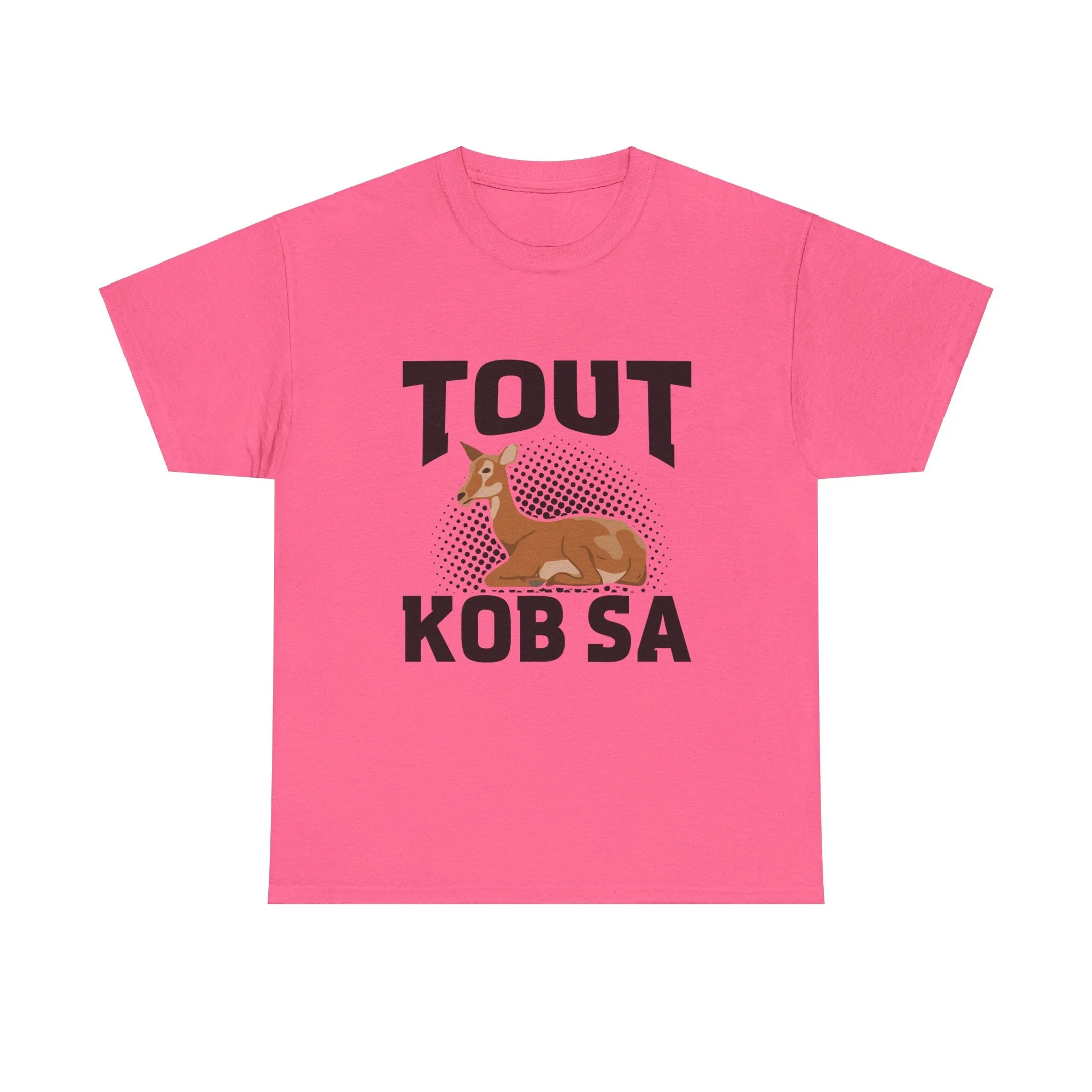 Haitian Humor T-Shirt Tout Kob Sa Design Premium Ethically Made Tee Unisex Cotton Comfort Fit