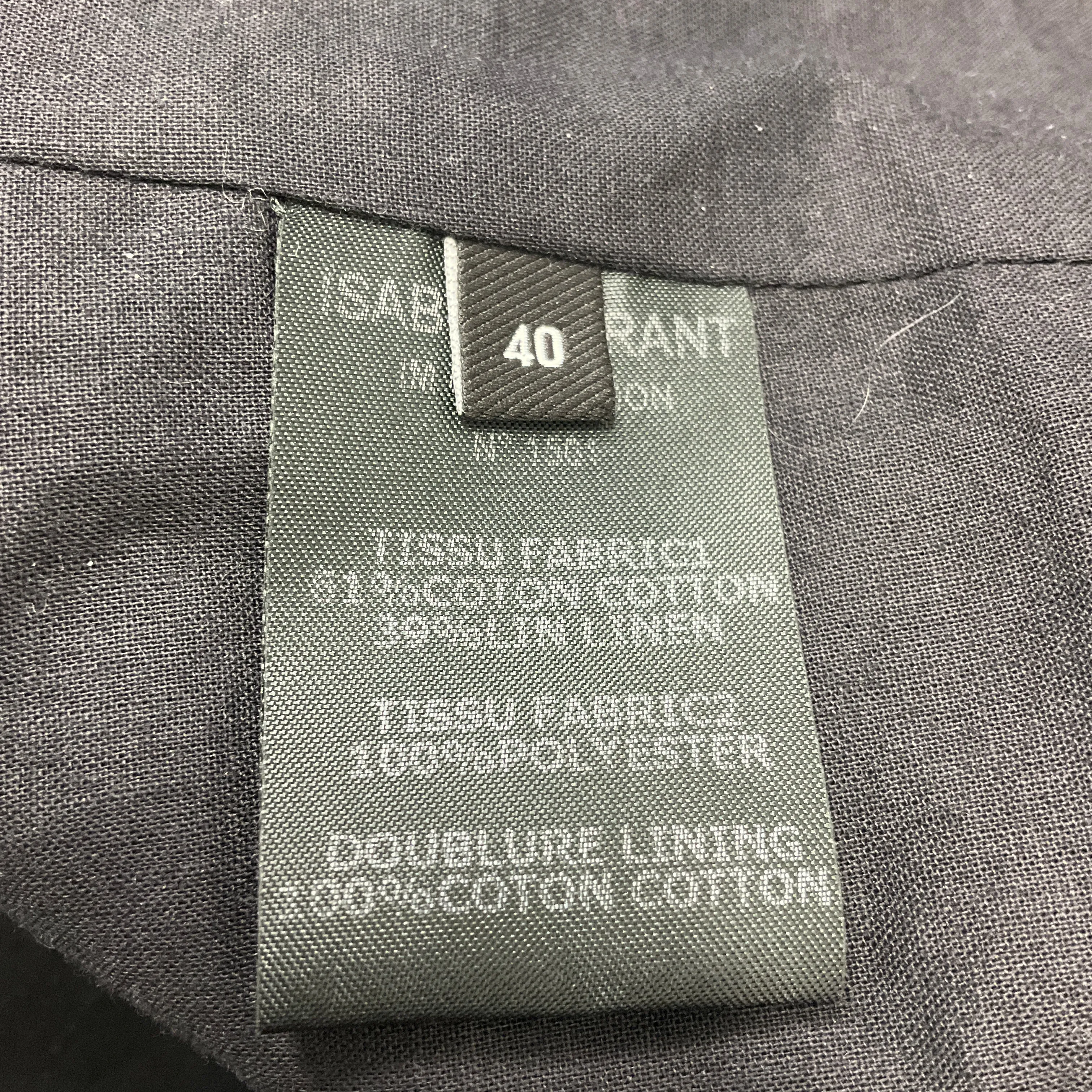 Isabel Marant Black Satin Trimmed Tuxedo-Style Cotton and Linen Jacket