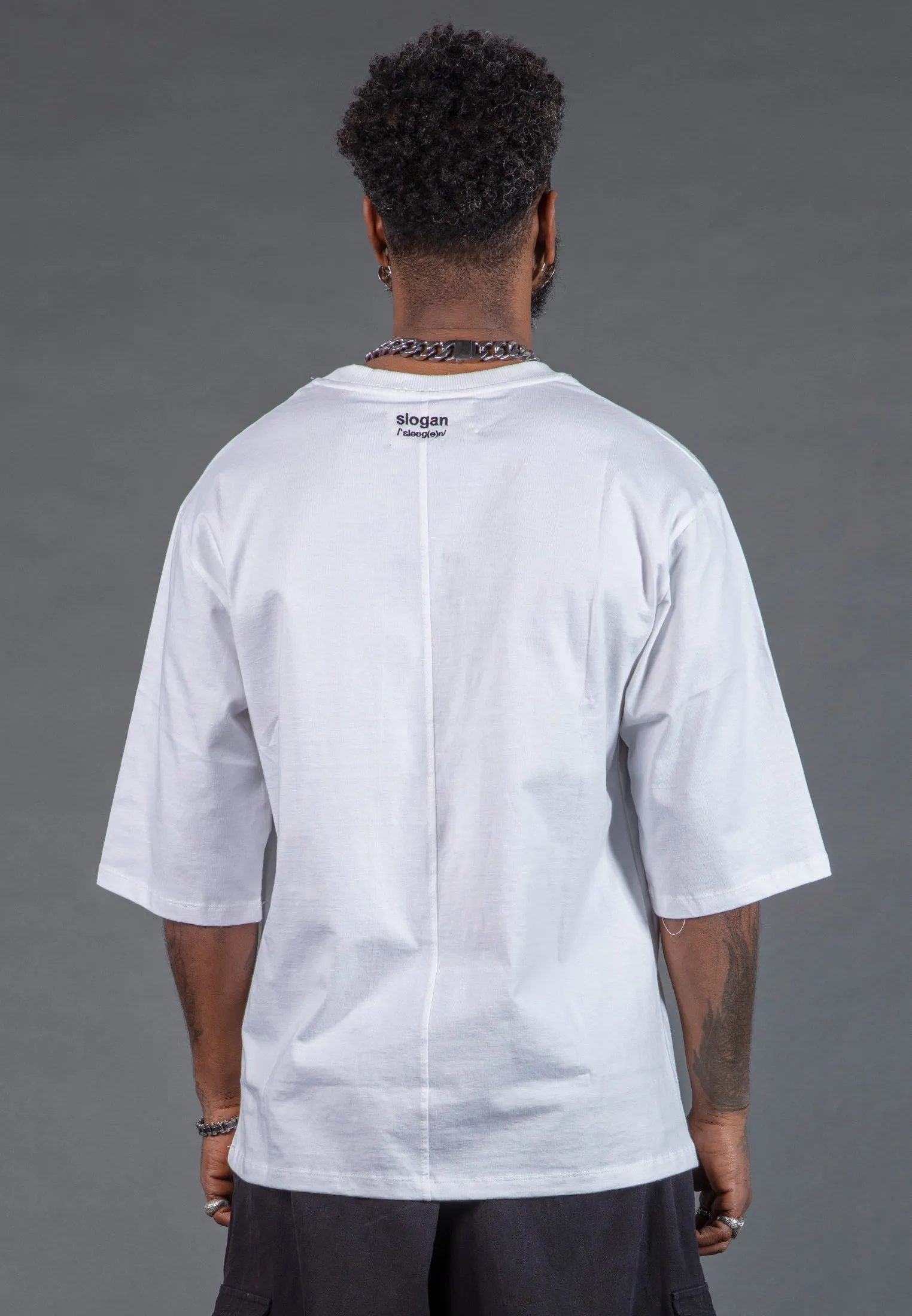 JESUS LOVES YOU OVERSIZED T-SHIRT WHITE