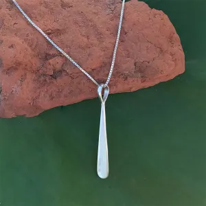 Jiwa Necklace, Mother of Pearl - Sterling Silver, Indonesia