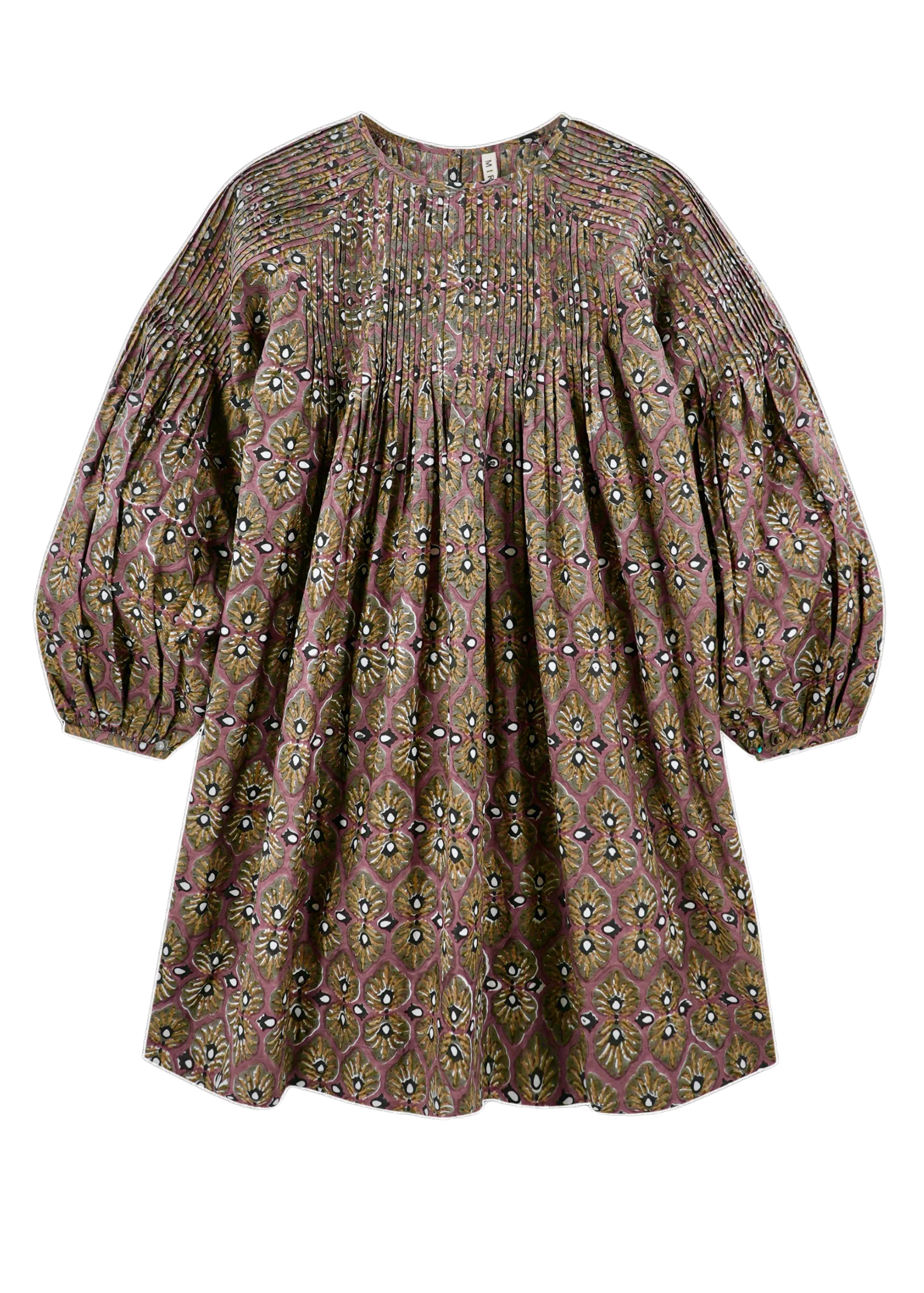 Kerala Dress in Chestnut Shisha