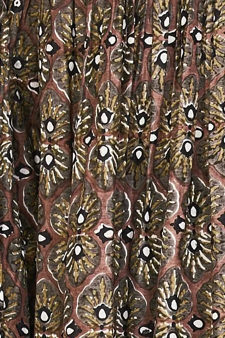 Kerala Dress in Chestnut Shisha