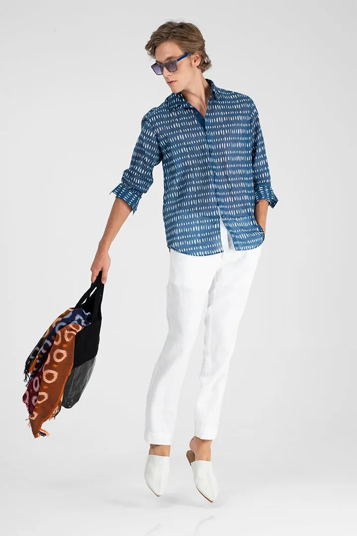 Kooper - Drops print long sleeves shirt
