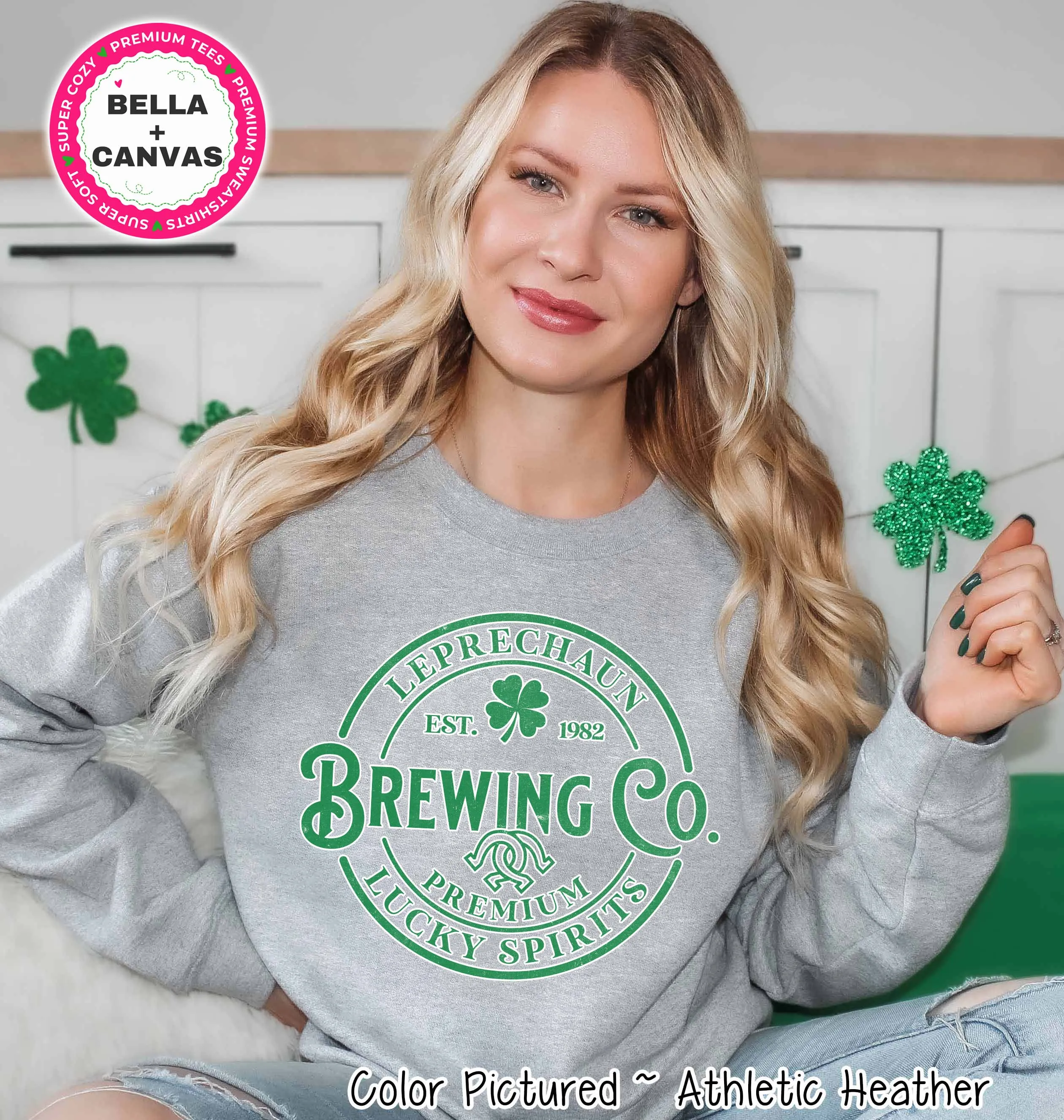 Leprechaun Brewing Co. St Patricks Day Tee or Sweatshirt
