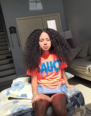 Light Blue Glitter Sauce | Coral Tee