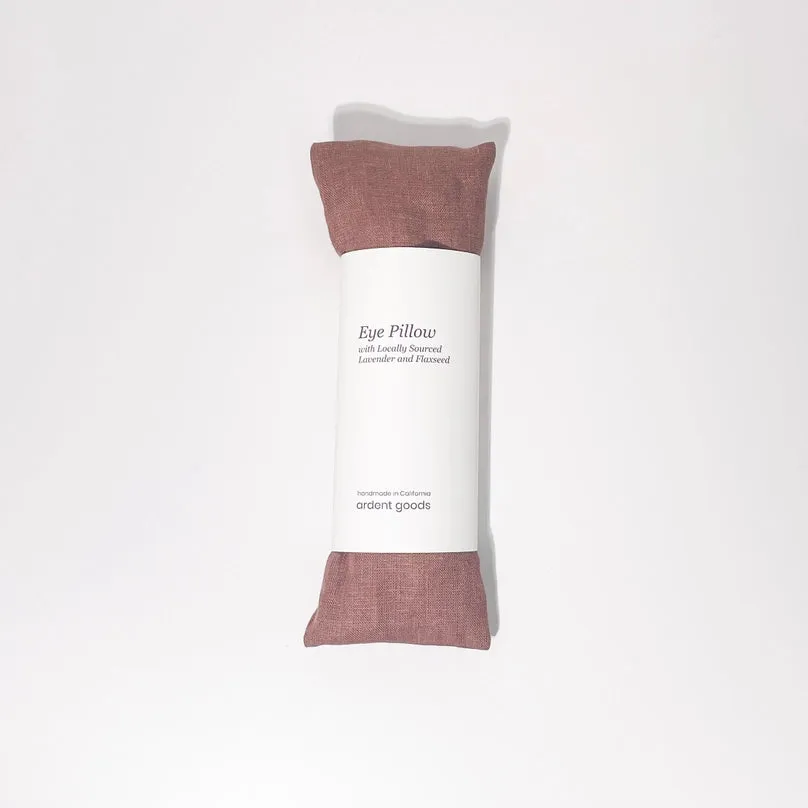 linen eye pillow