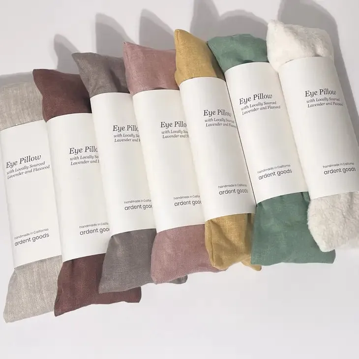 linen eye pillow