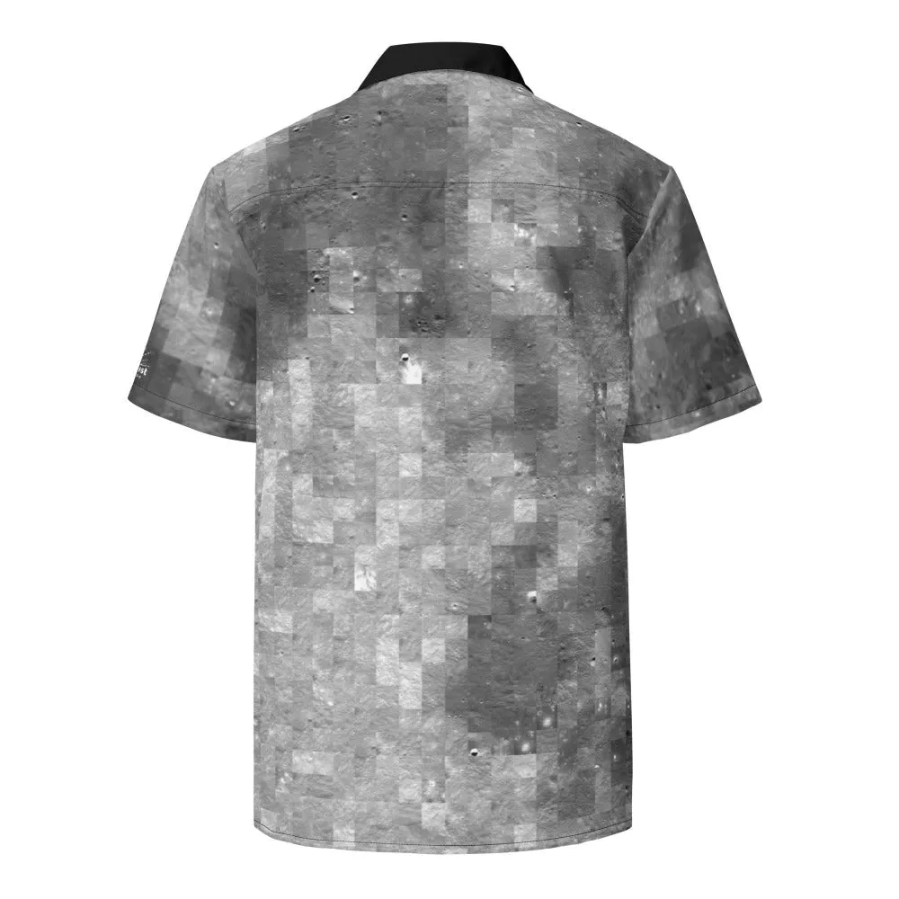 LRO Moon Mosaic Button Shirt
