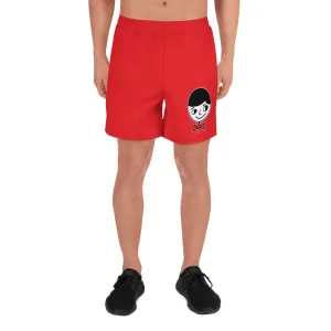 Luke "Perfect Gentleman" Men's Athletic Long (Red) Shorts