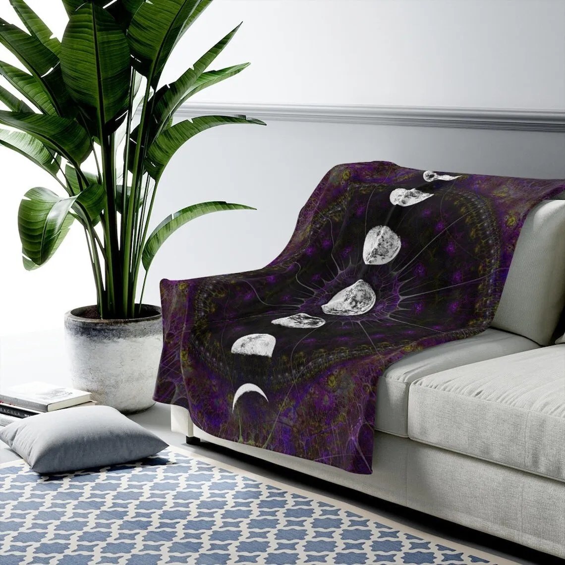 Lunar Cycle Manifestation Blanket