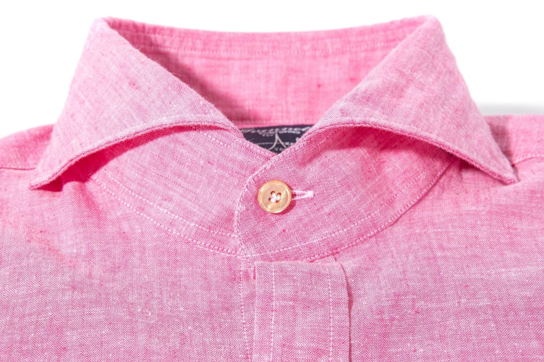 Mach Linen Cotton Shirt in Pink