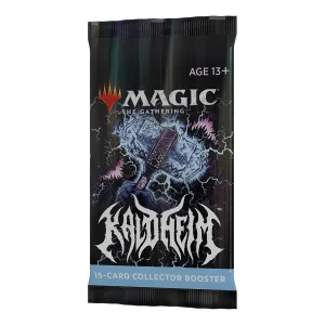 Magic: The Gathering Kaldheim Collector Booster Pack | 15 Magic Cards