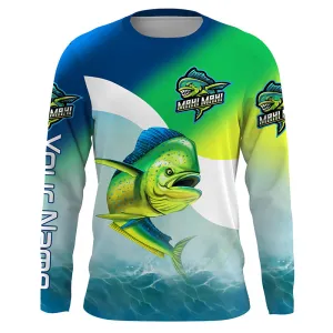 Mahi Mahi Fishing UPF30  Long Sleeve Performance Fishing Shirt TTS0532