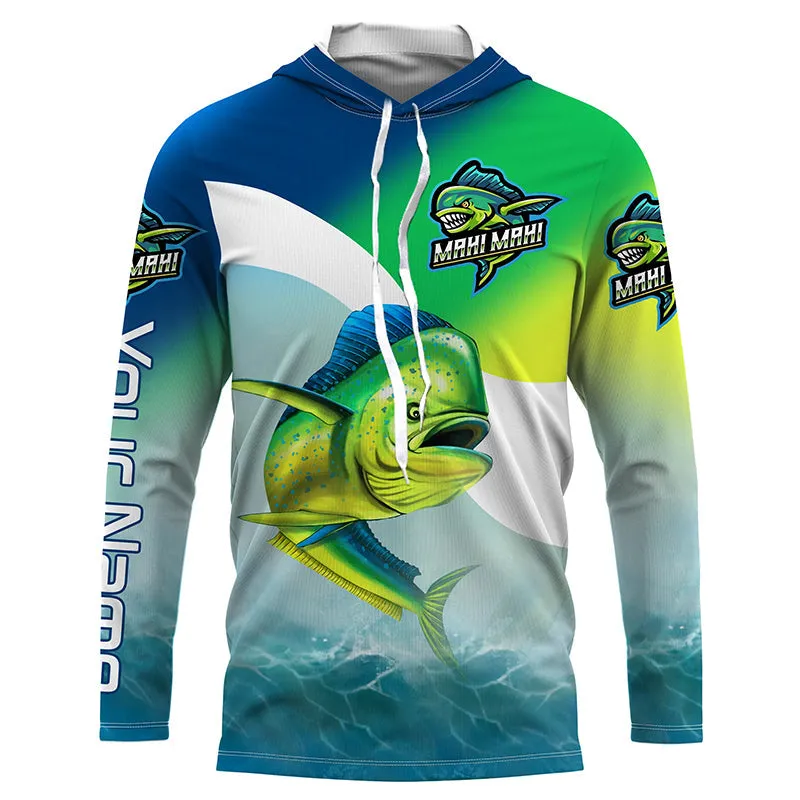 Mahi Mahi Fishing UPF30  Long Sleeve Performance Fishing Shirt TTS0532