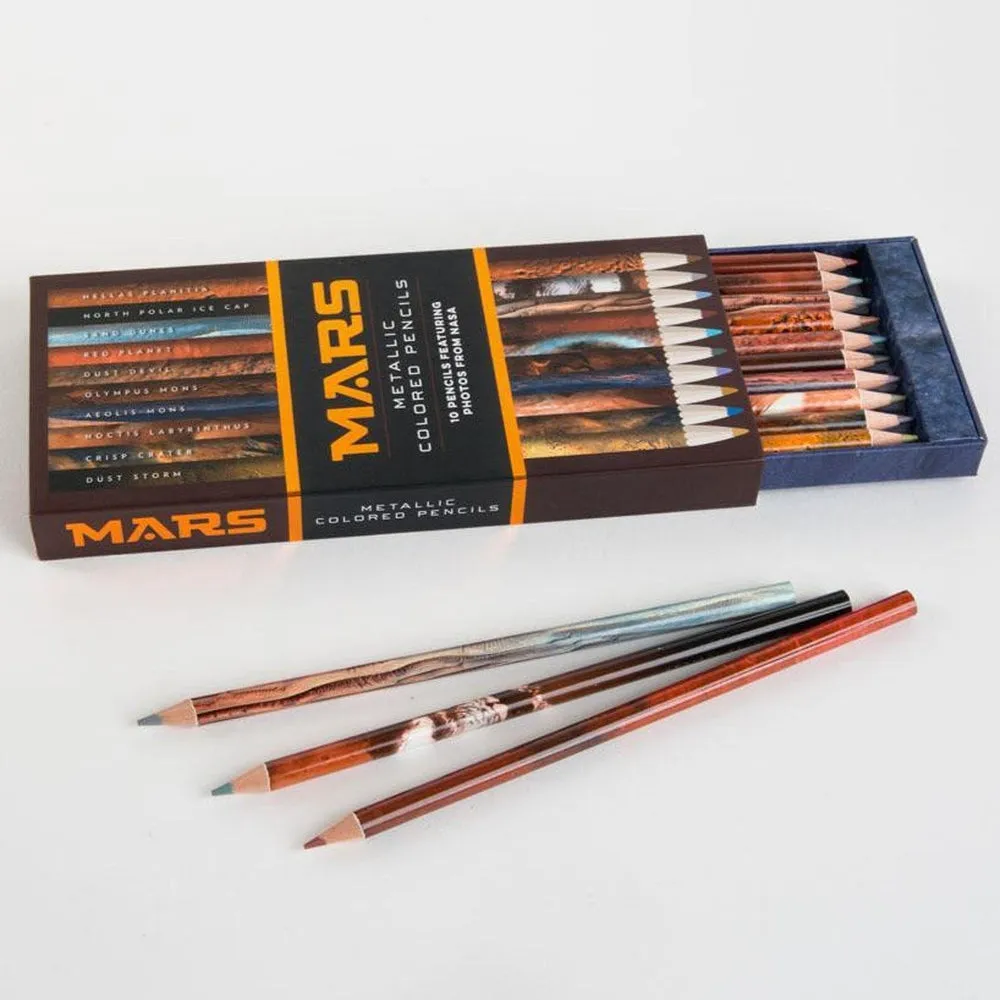 Mars Image Metallic Colored Pencils
