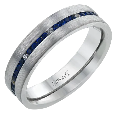 Men Ring in 14k Gold with Diamonds