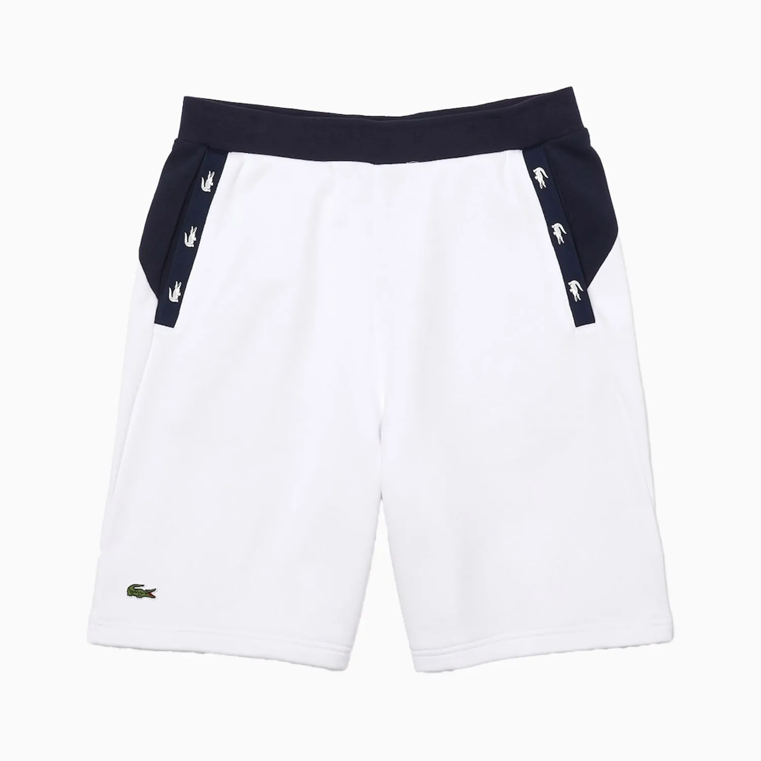 Men's Contrast Accents Fleece Shorts