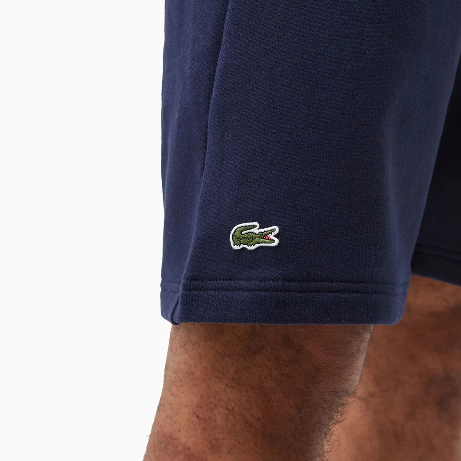 Men's Contrast Accents Fleece Shorts