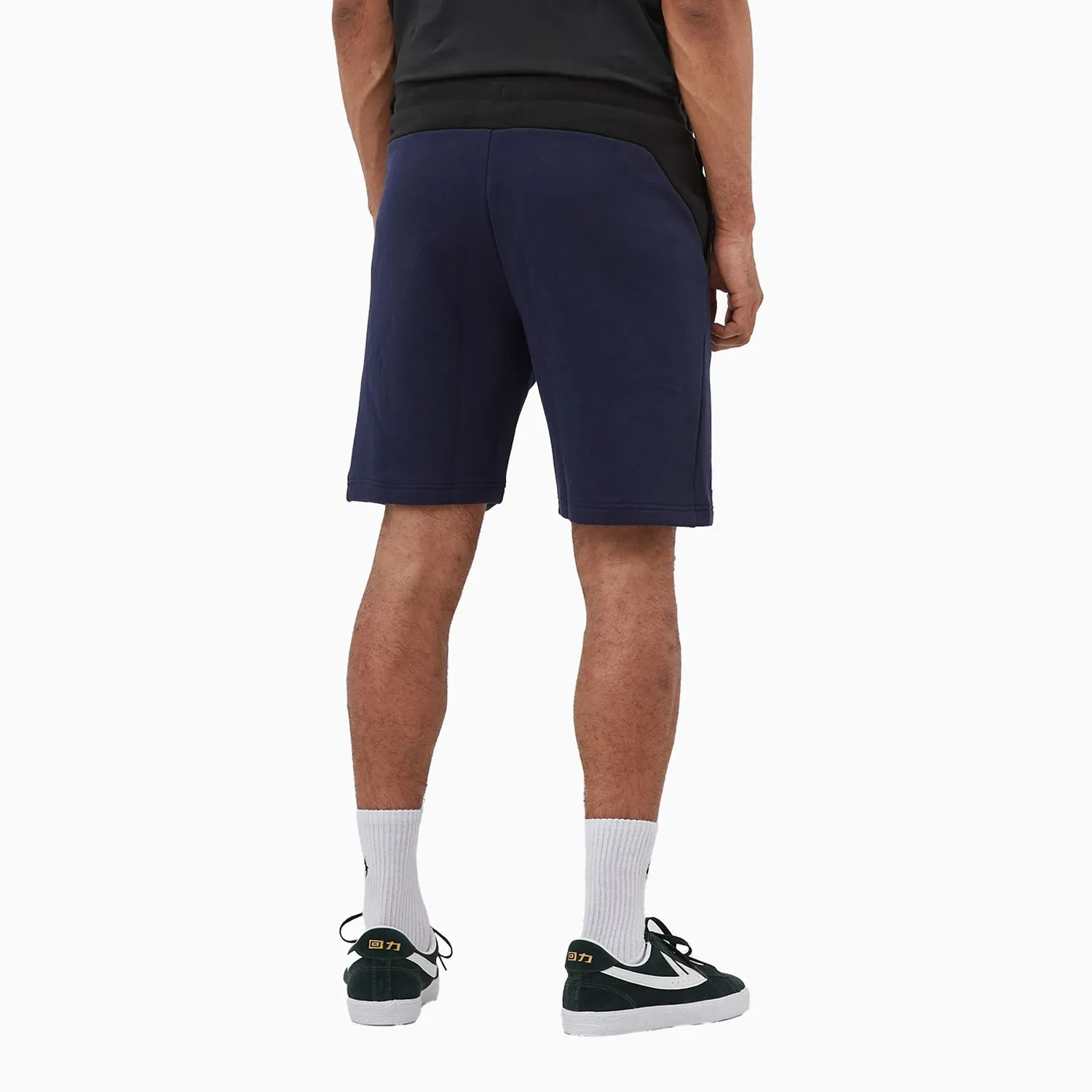 Men's Contrast Accents Fleece Shorts