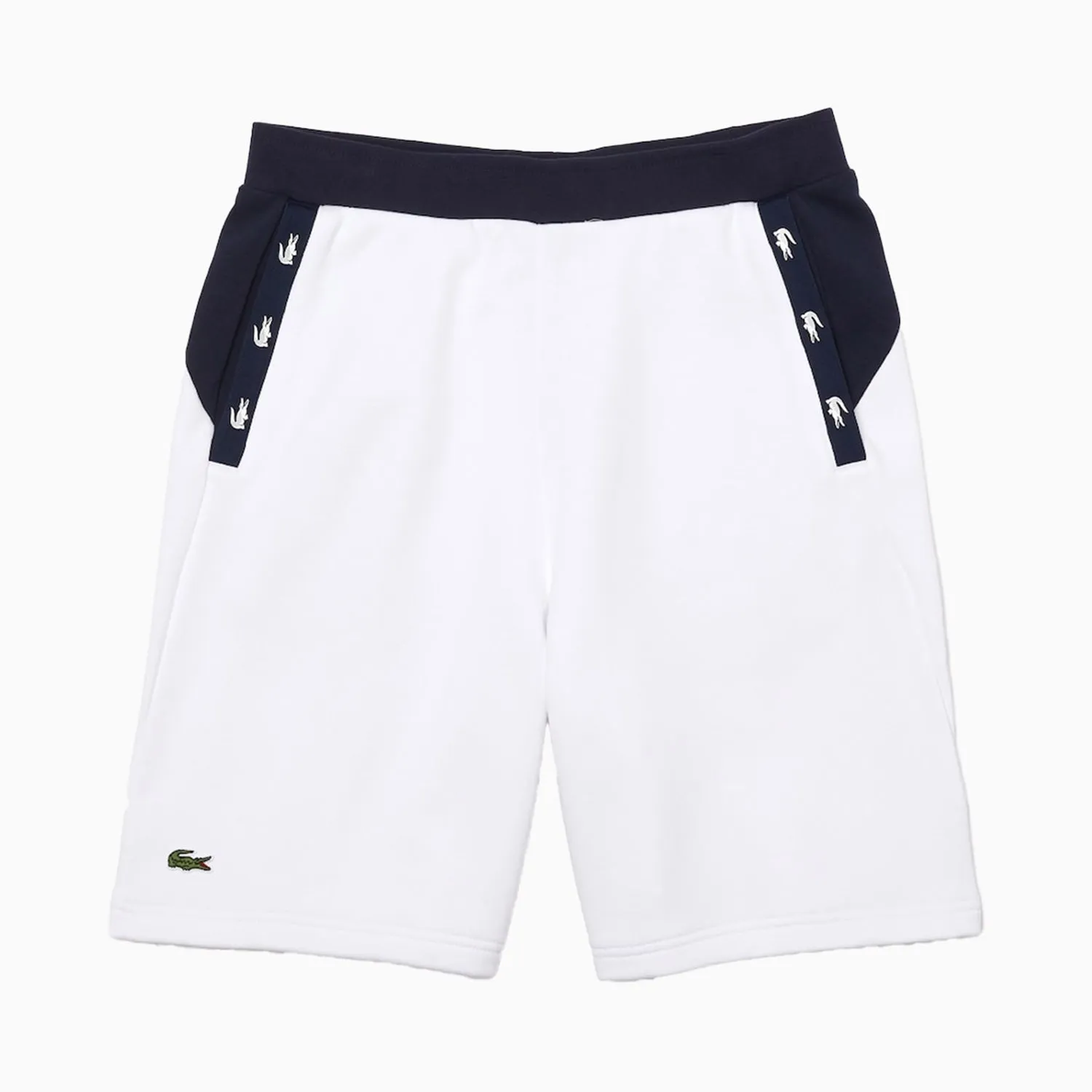 Men's Contrast Accents Fleece Shorts