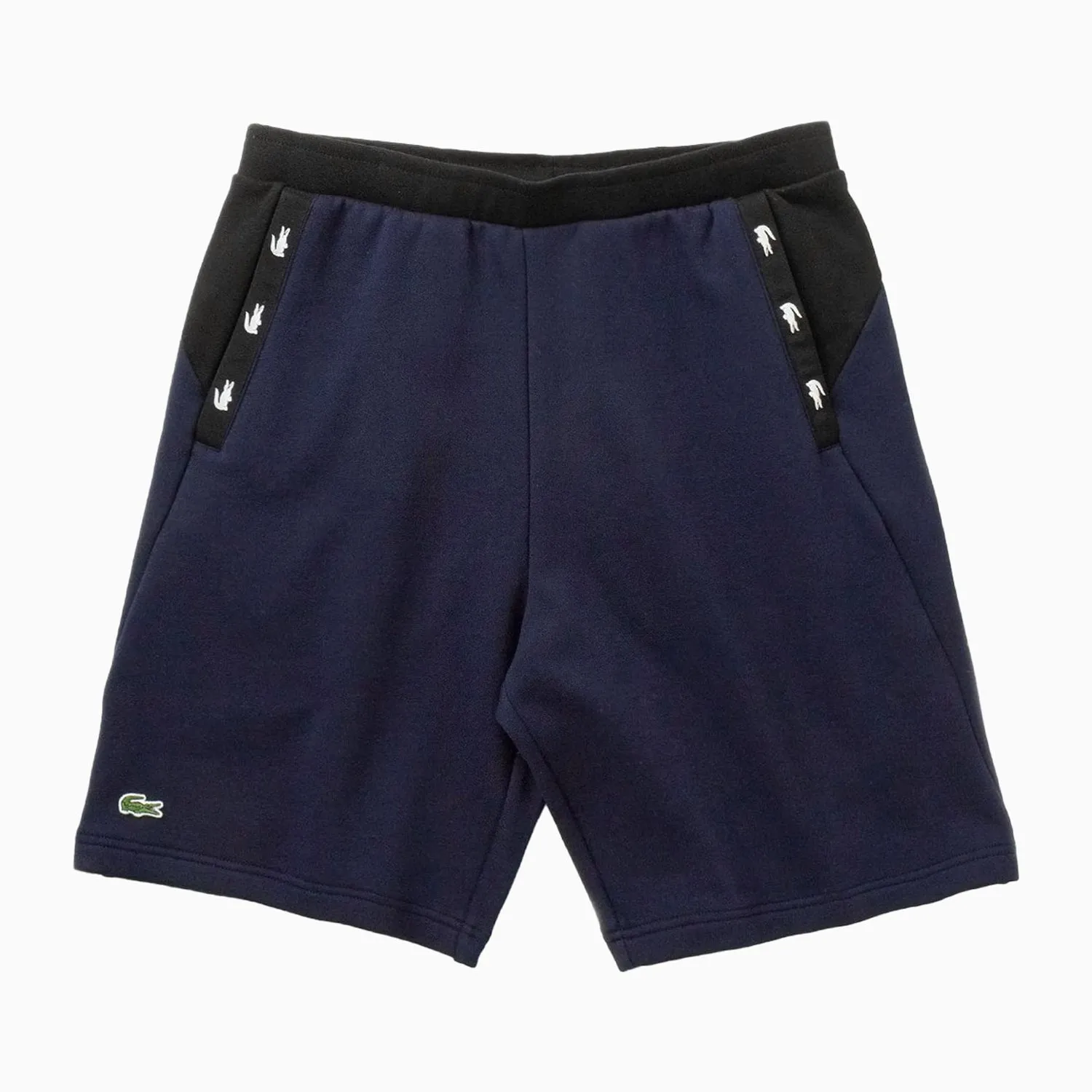 Men's Contrast Accents Fleece Shorts