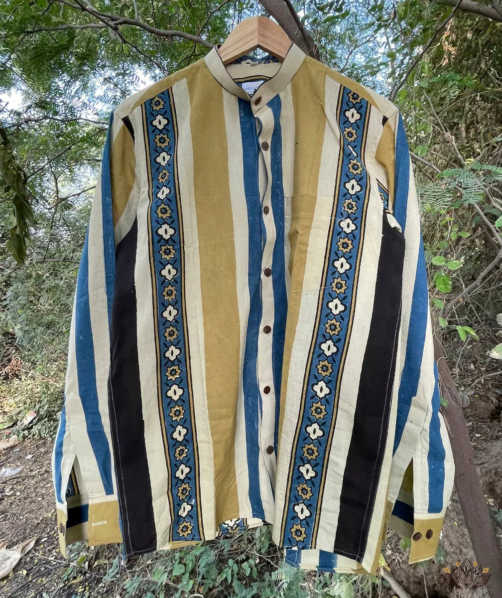 Men's Cotton Ajrakh Shirts
