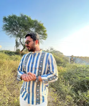 Men's Cotton Ajrakh Shirts
