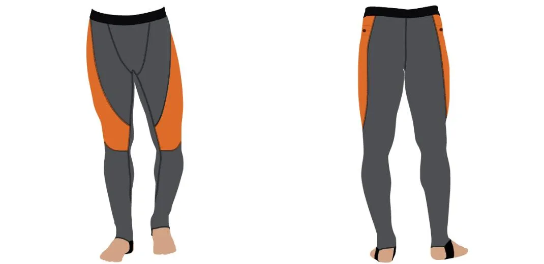 Men's Custom Snorkel Stirrup Swim Legging