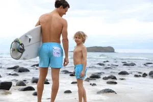 Men's Floral Pocket Swim Shorts