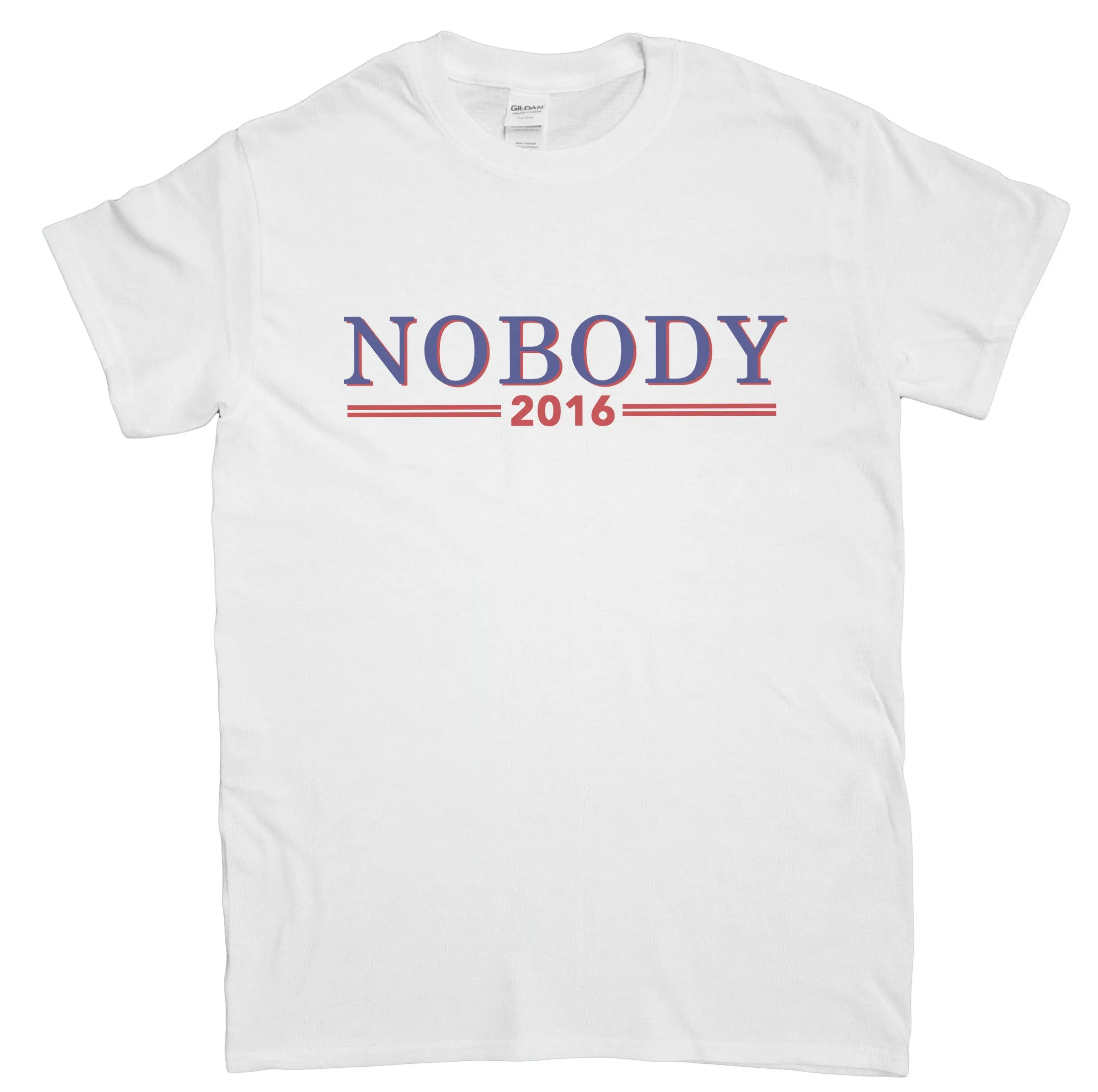 Men's Nobody For President 2016 Funny Political T-Shirt
